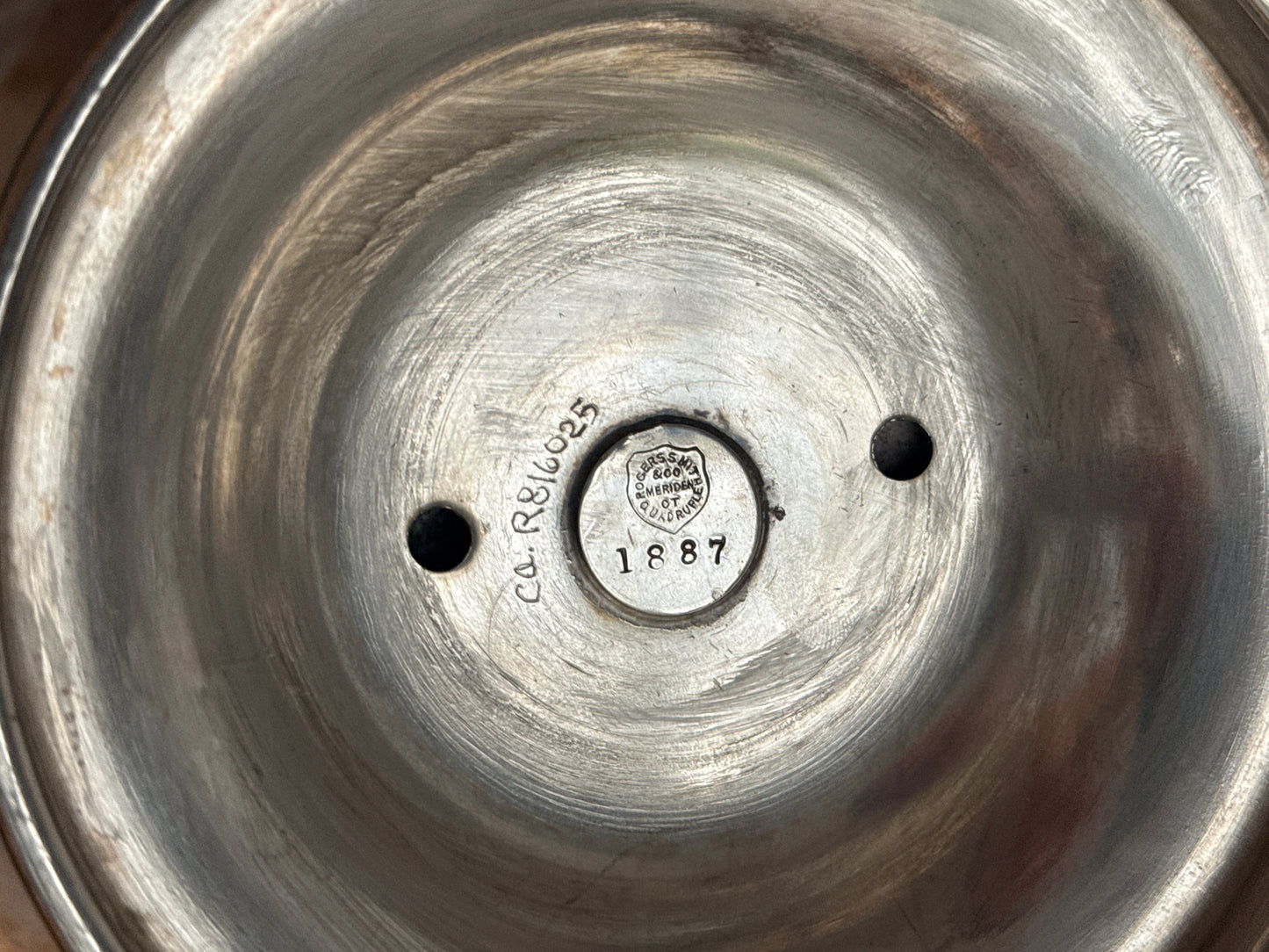 Pedestal Silver Bowl, 1887