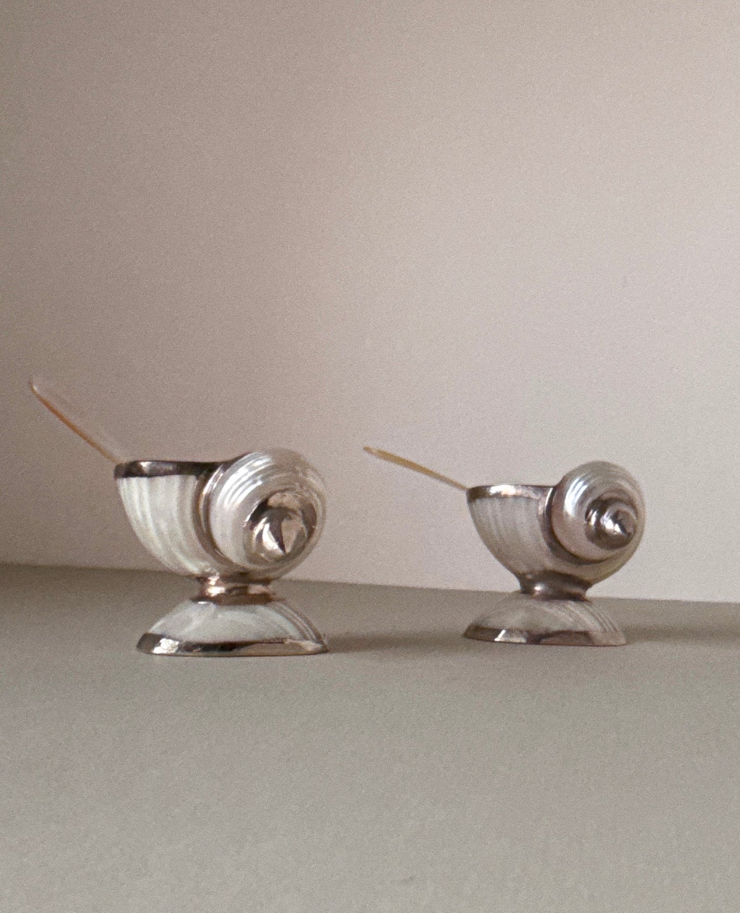 Mother of Pearl Salt Cellars