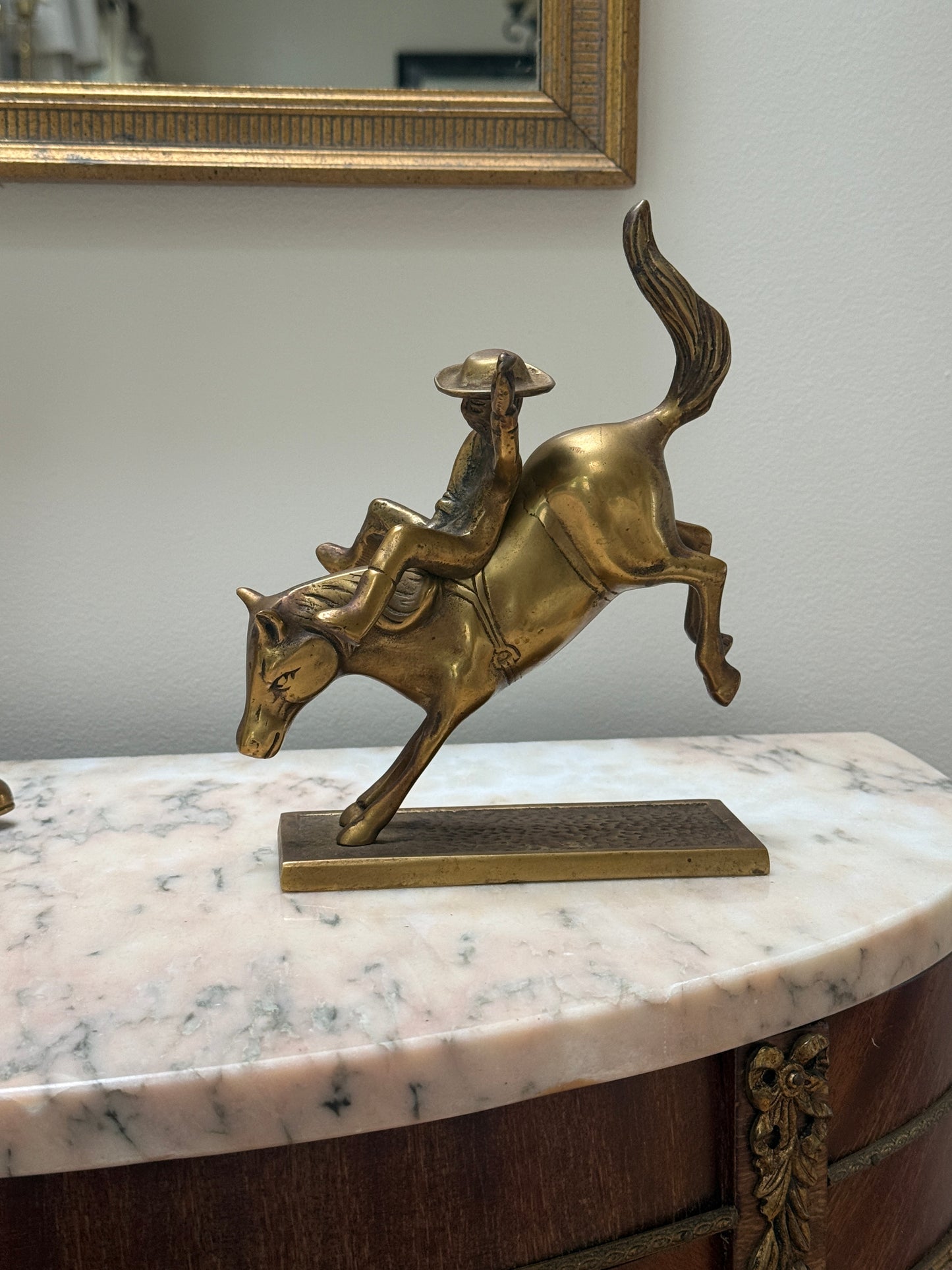 Brass Bronc Rider