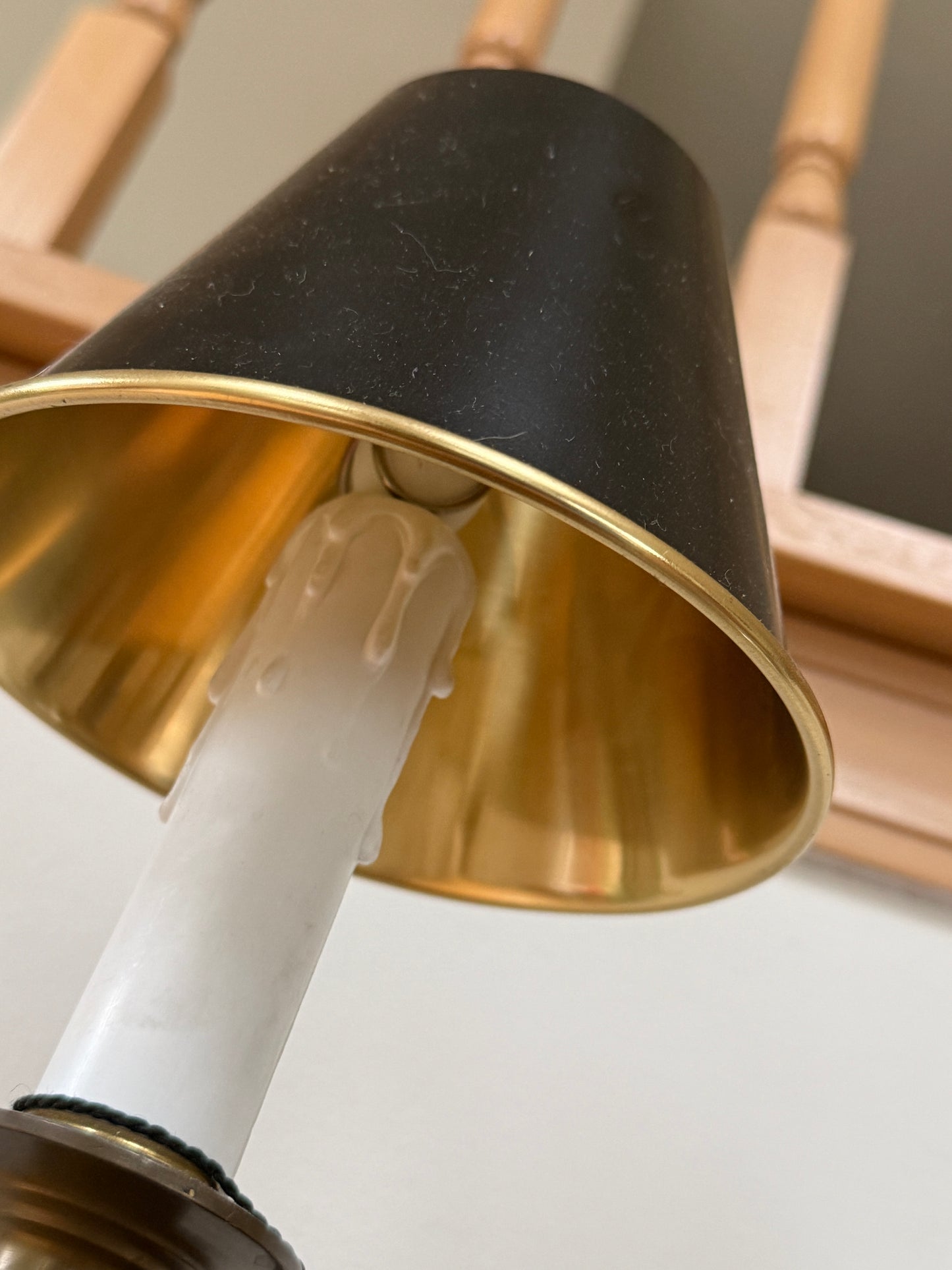 French Bouillotte Brass Lamp