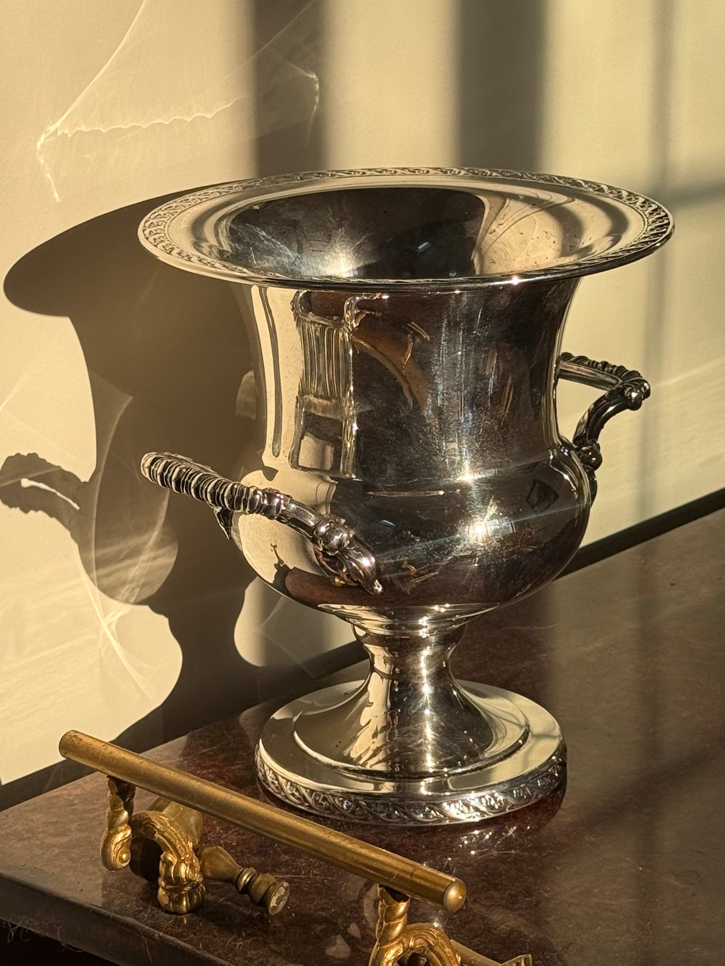 Silver Trophy Style Champagne Bucket