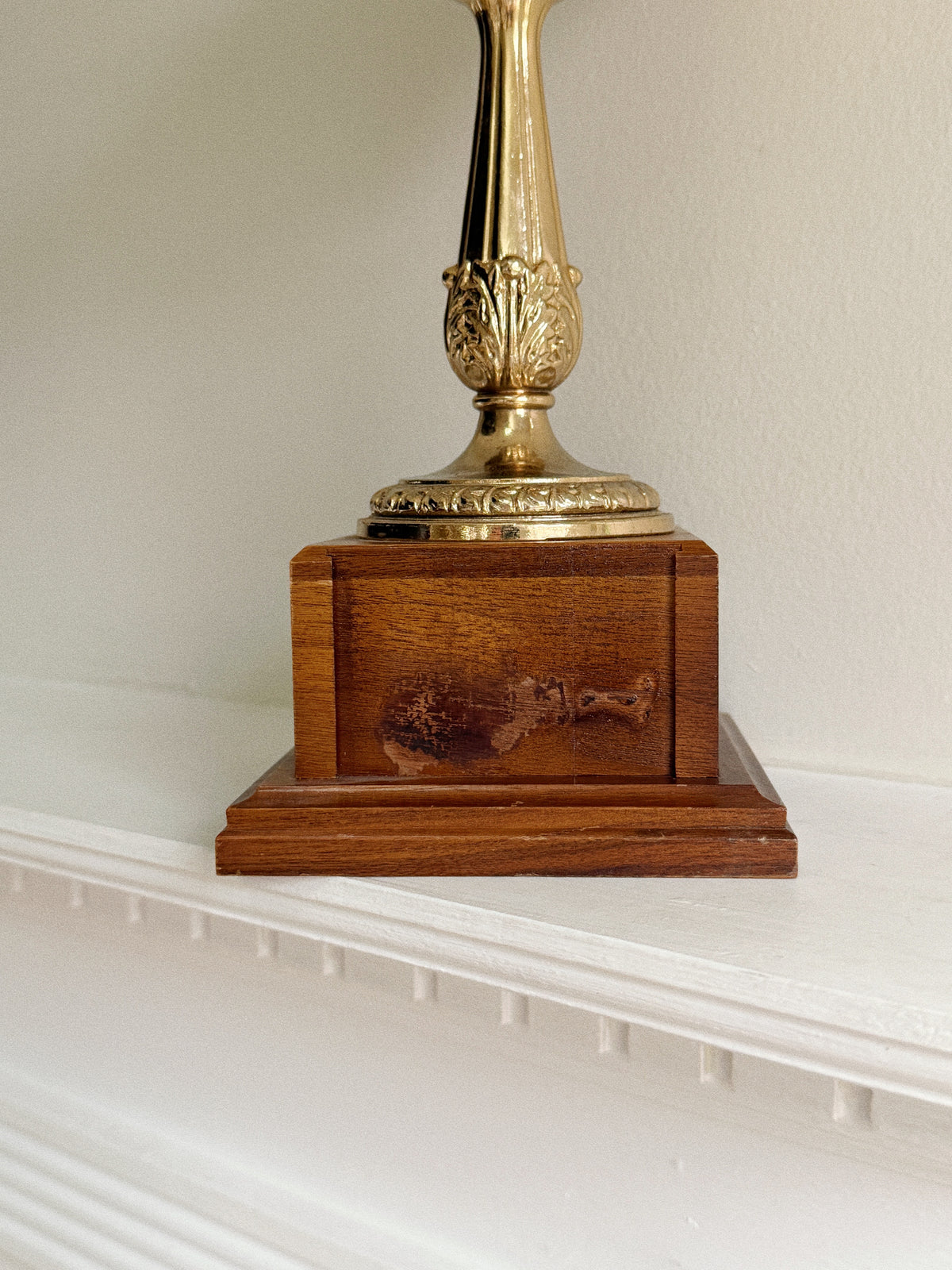 Vintage Equestrian Trophy