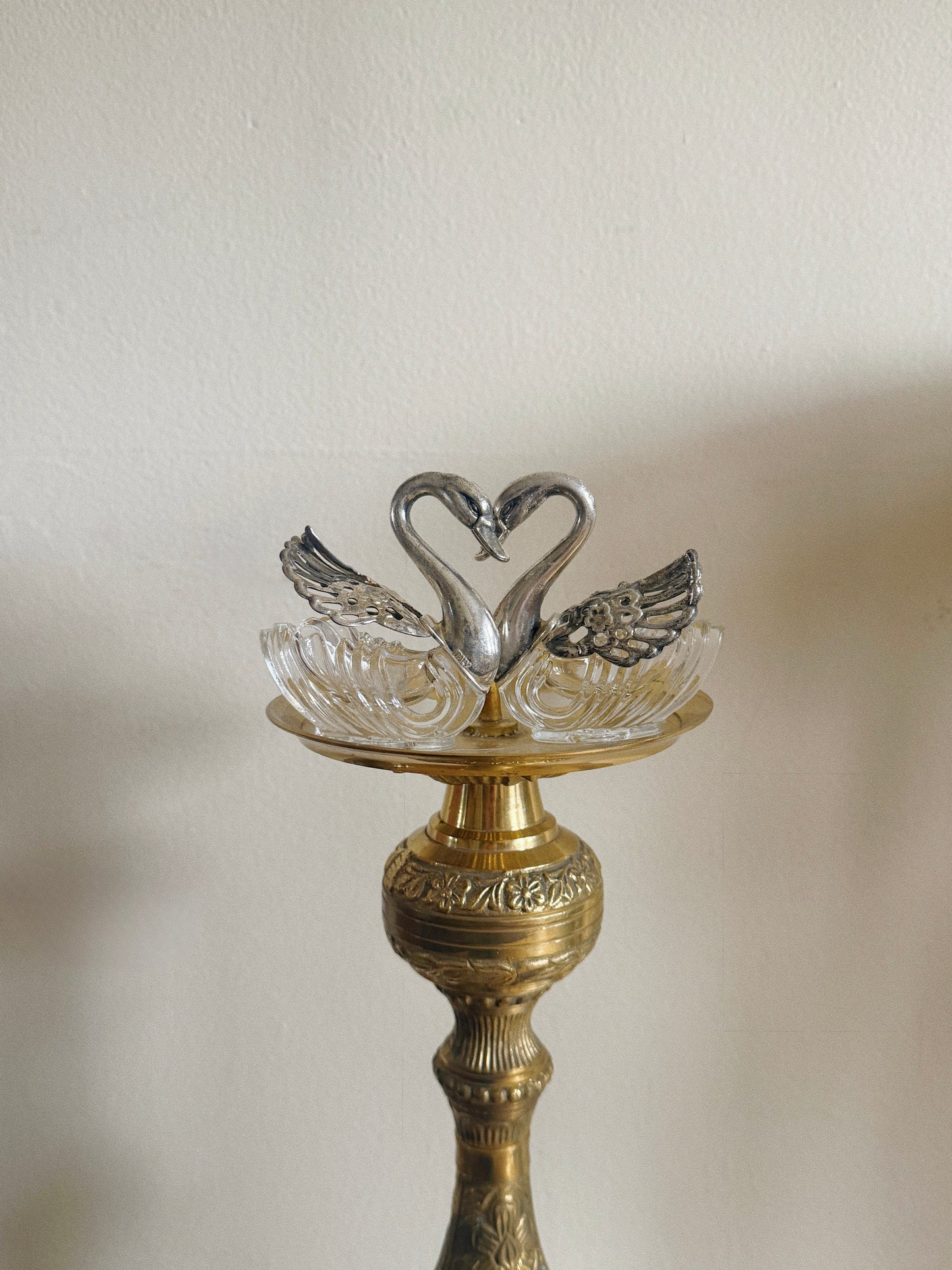 Vintage Swan Salt Cellars