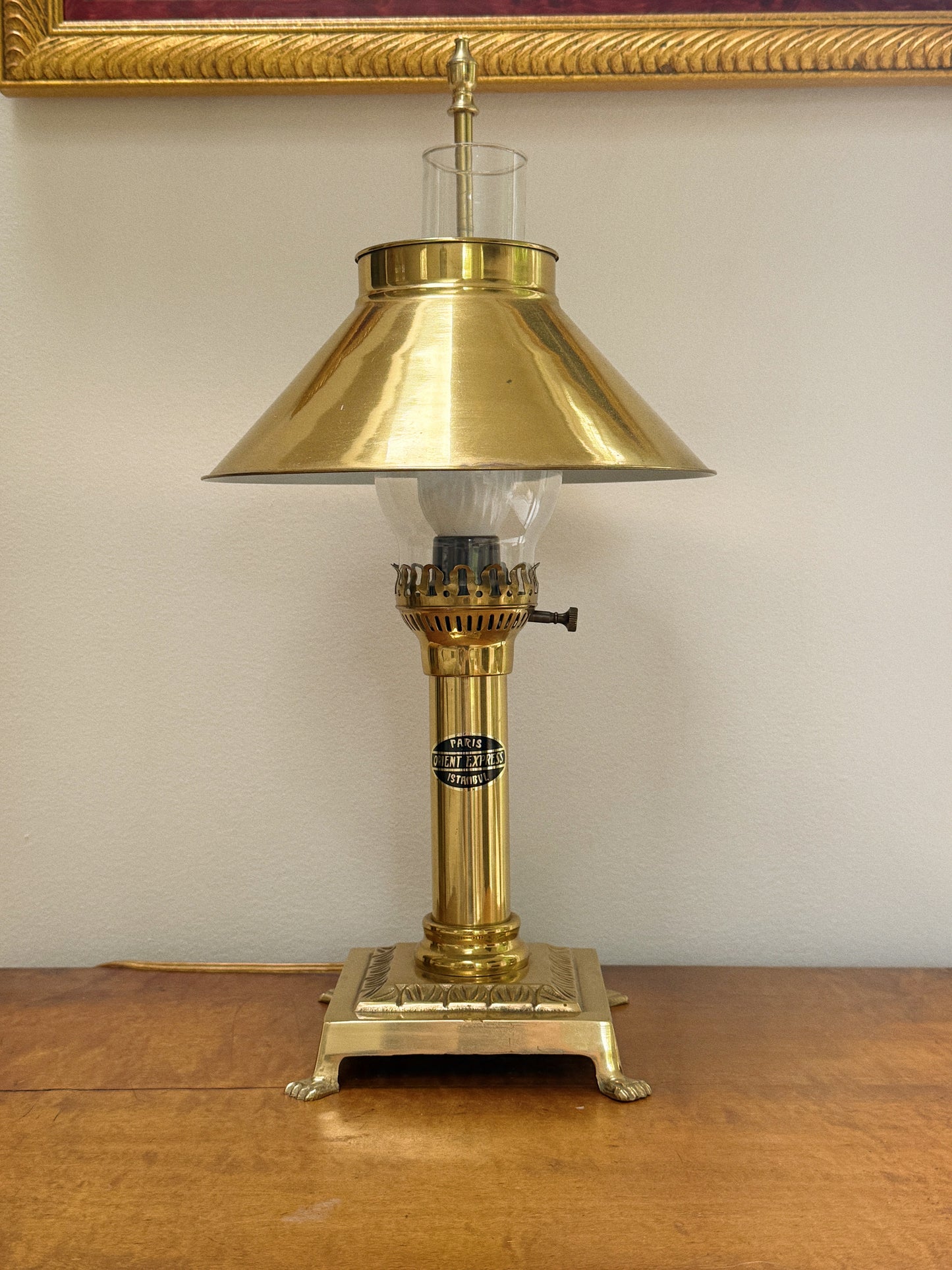 Paris Orient Express Lamp