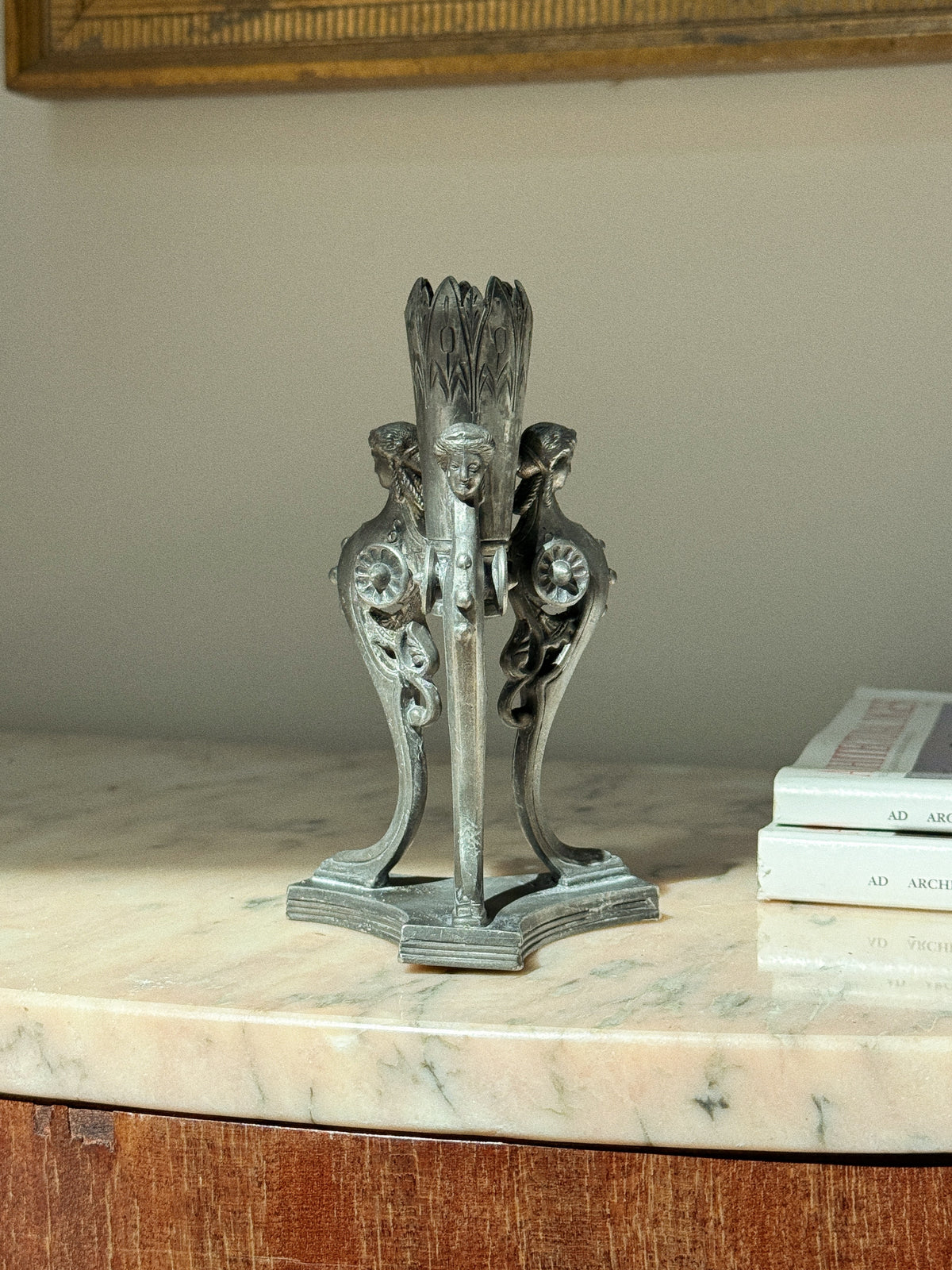 Art Nouveau Candlestick Holder c. 1845