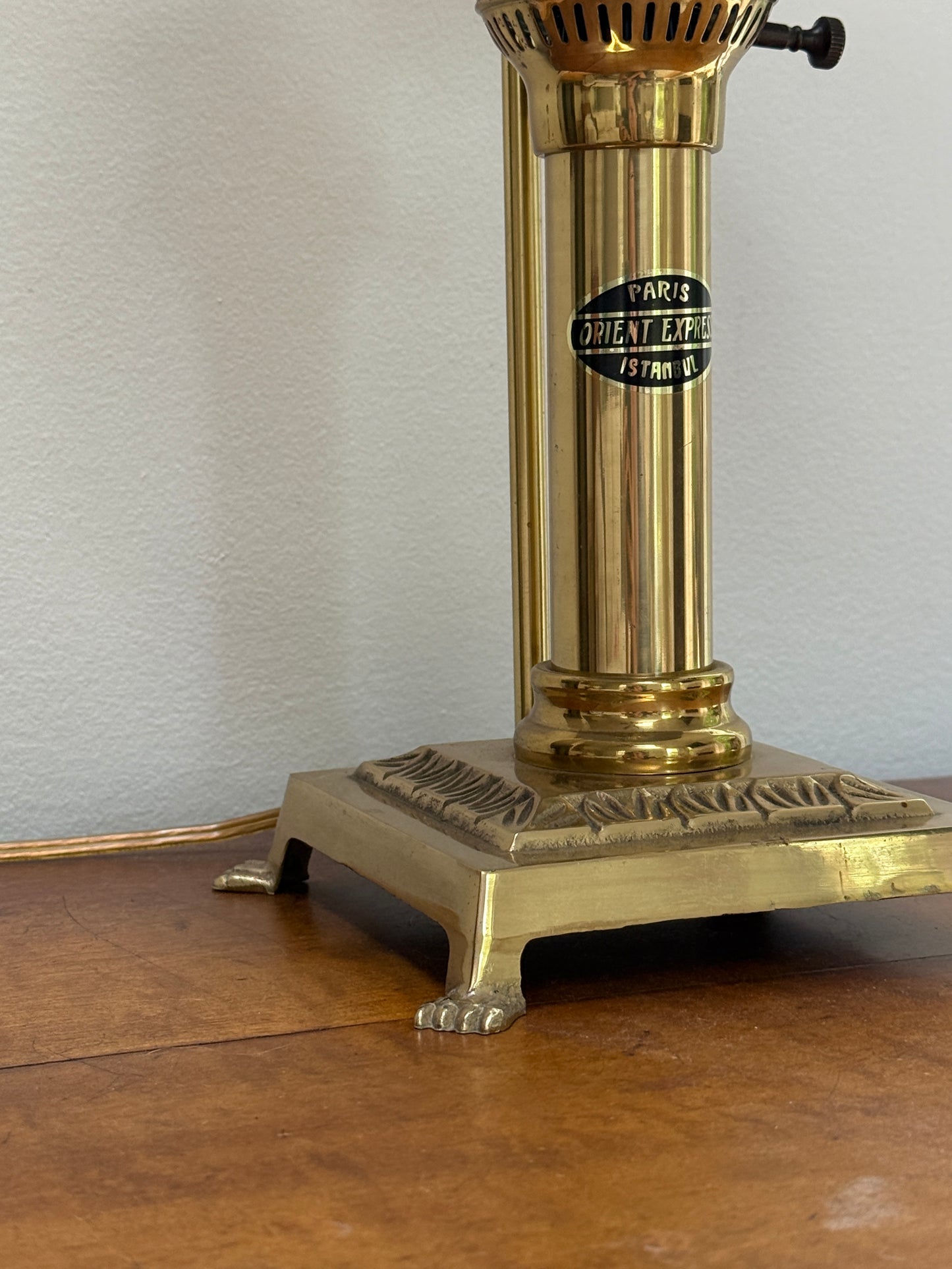 Paris Orient Express Lamp
