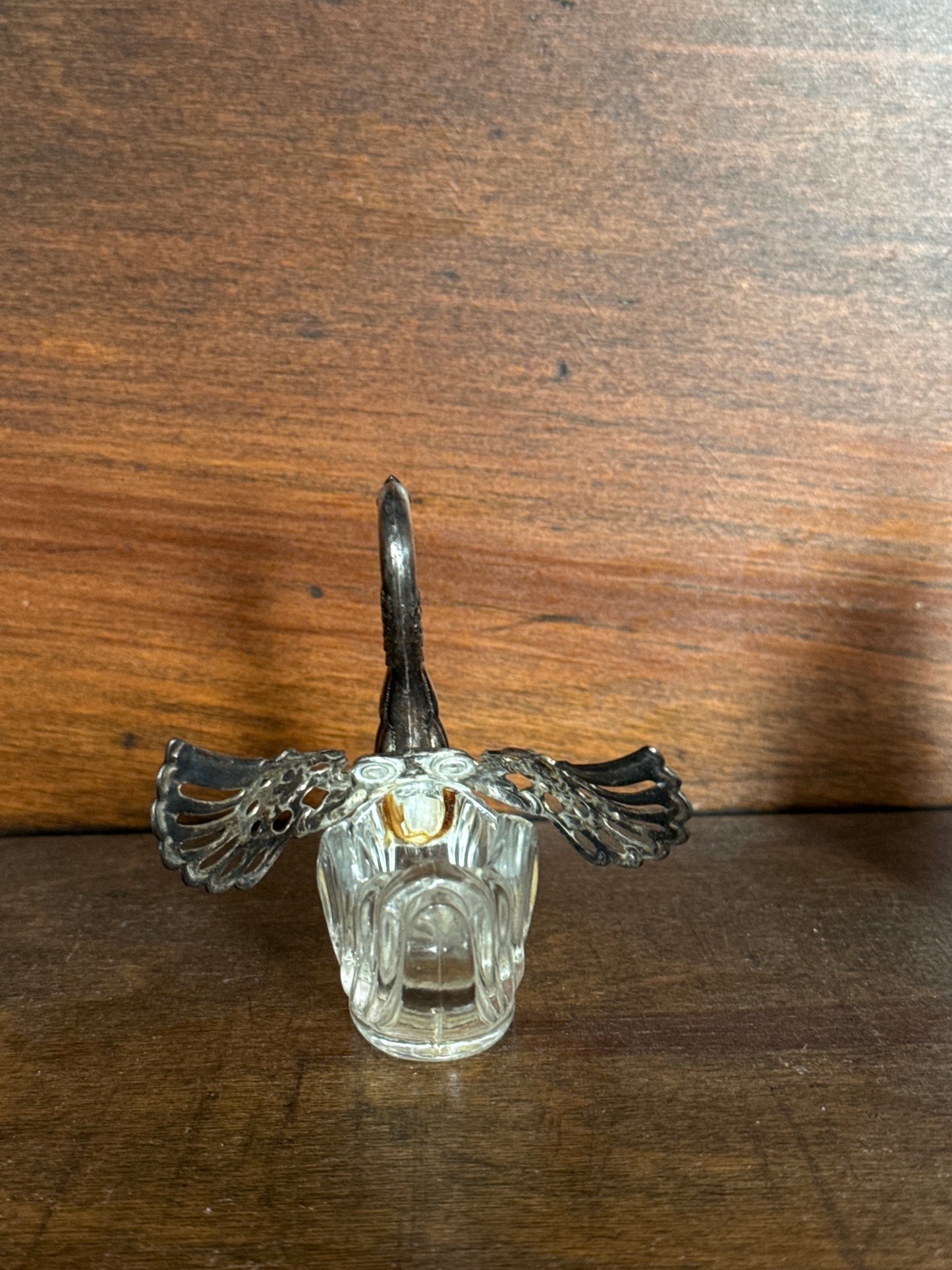 Crane Salt Cellar