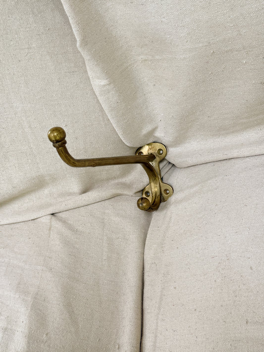 Antique Solid Brass Wall Hook