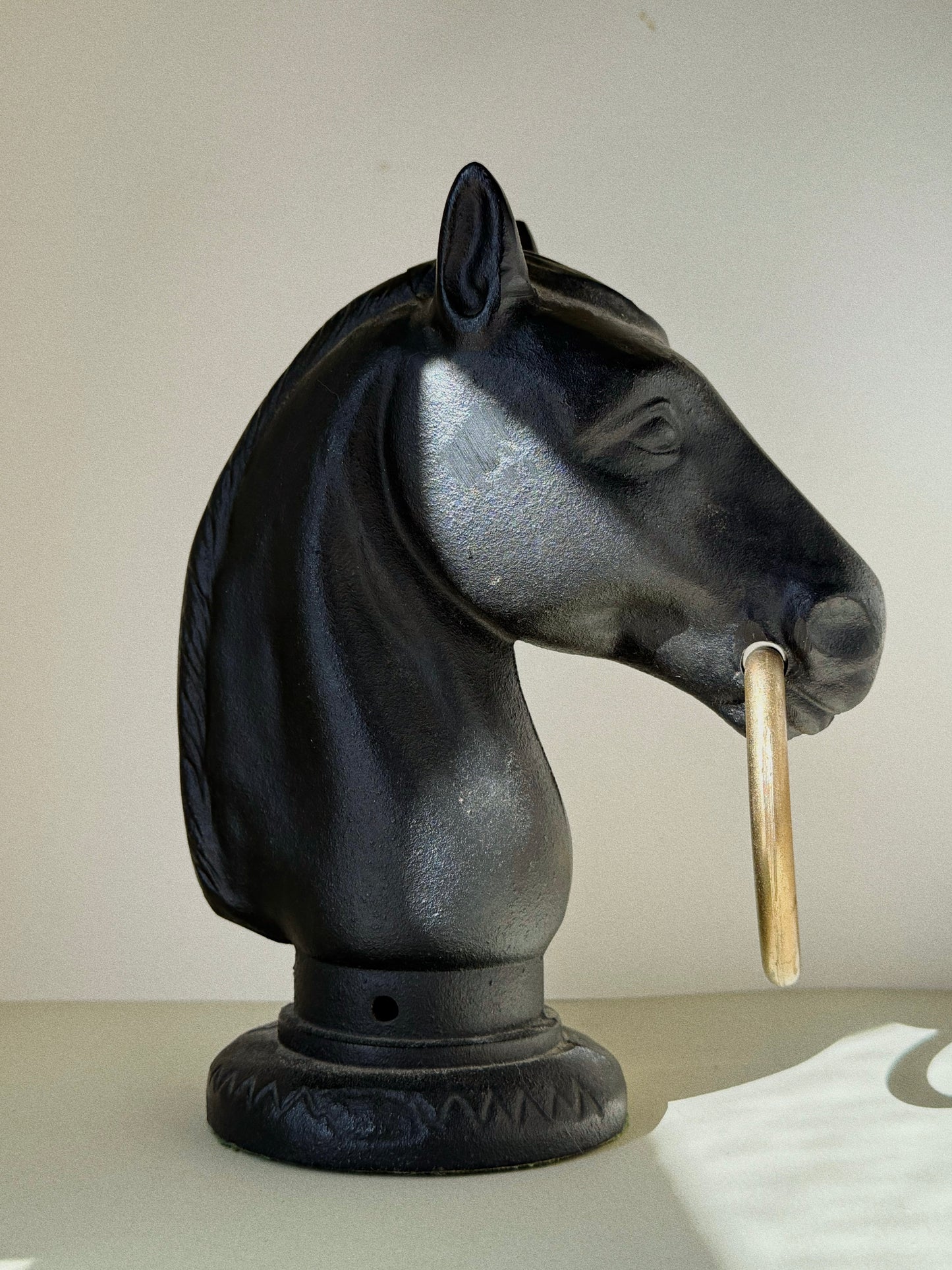 Cast Iron Horse Head
