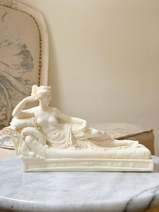 ‘Venus Victrix’ 10.5” Alabaster Composite Figure