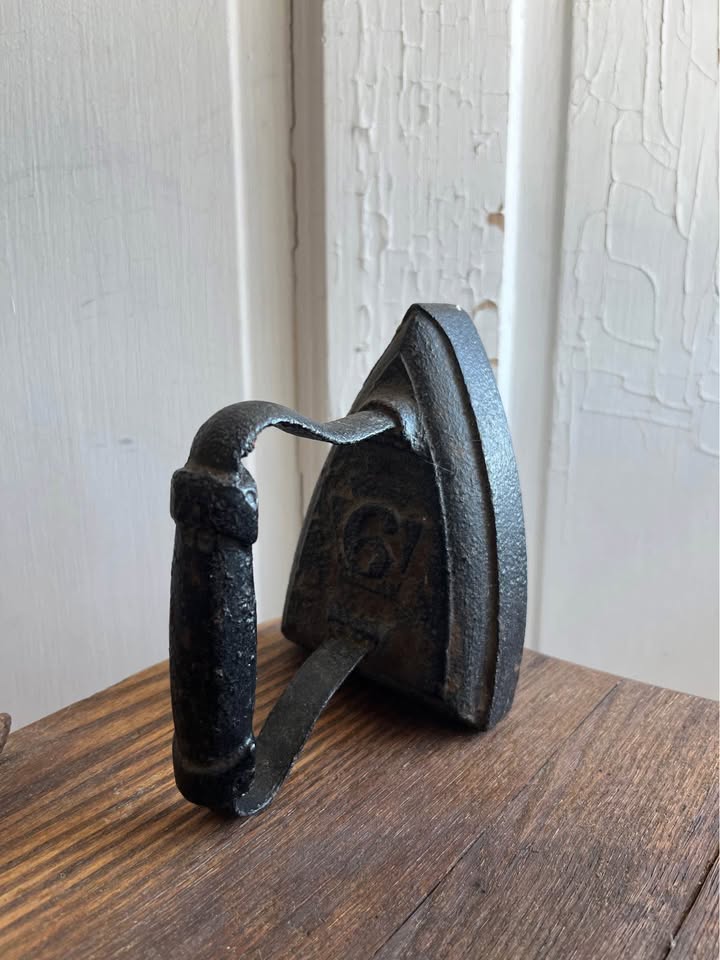 Genuine Antique Cast Iron with Handle