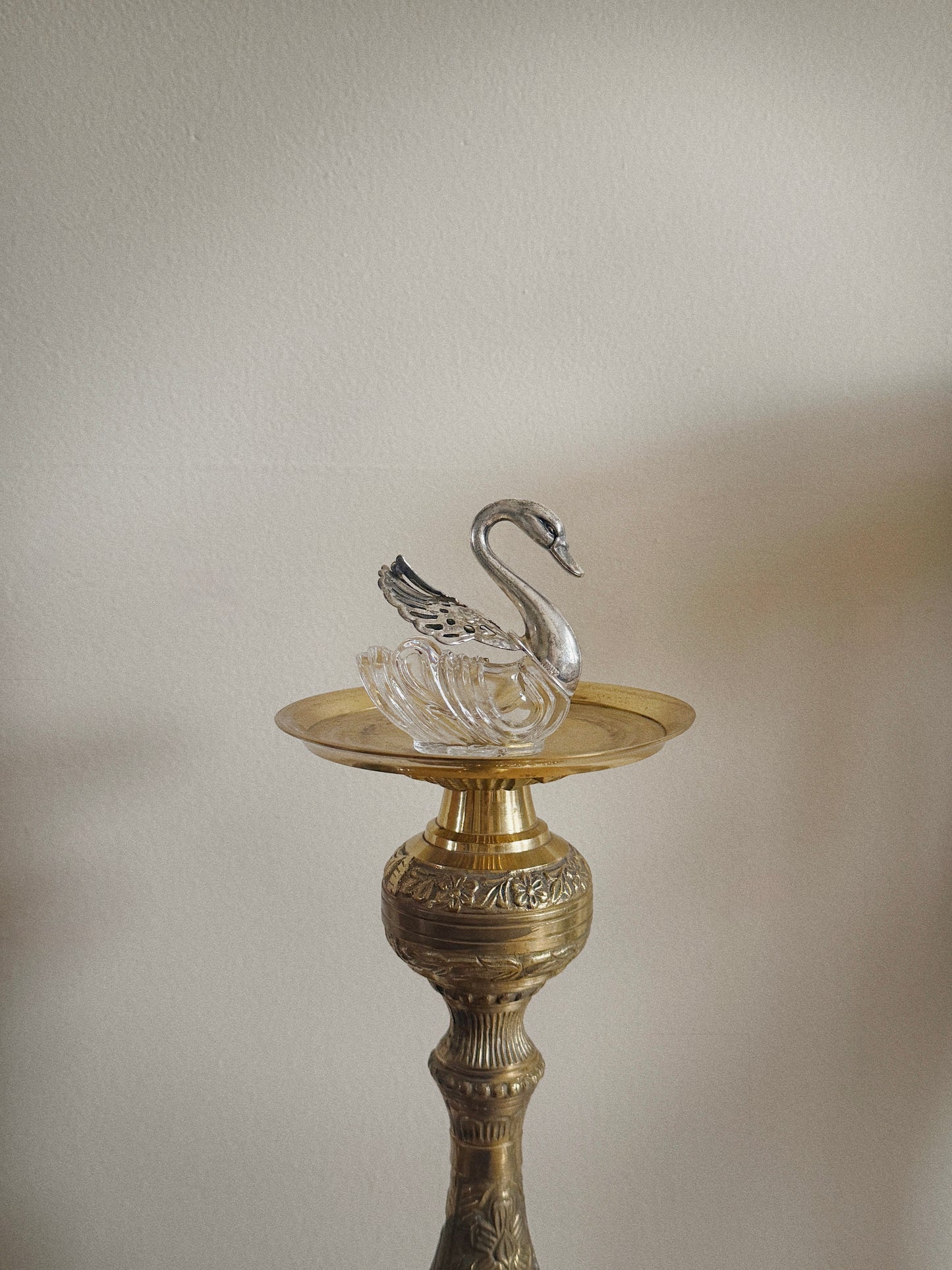Vintage Swan Salt Cellars