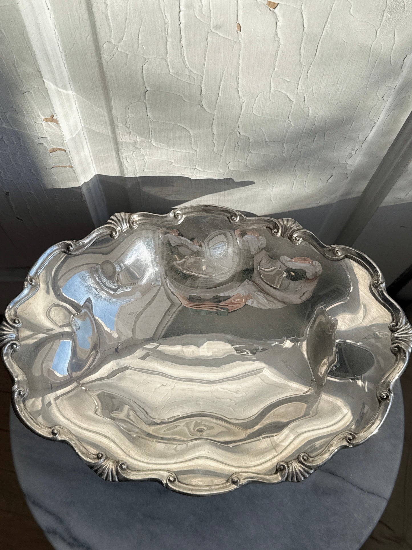 Georgetown Silverplated Footed Bowl by F.B. Rogers