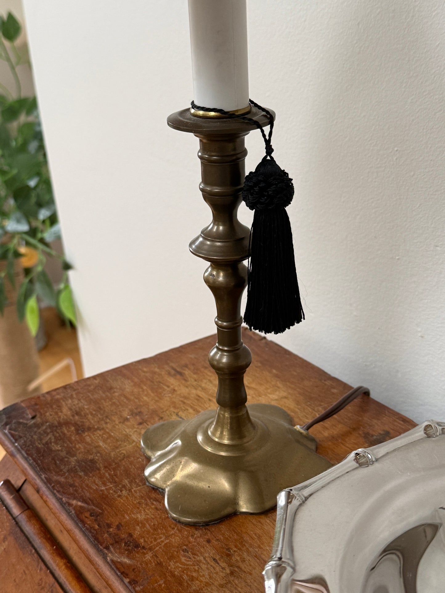 French Bouillotte Brass Lamp