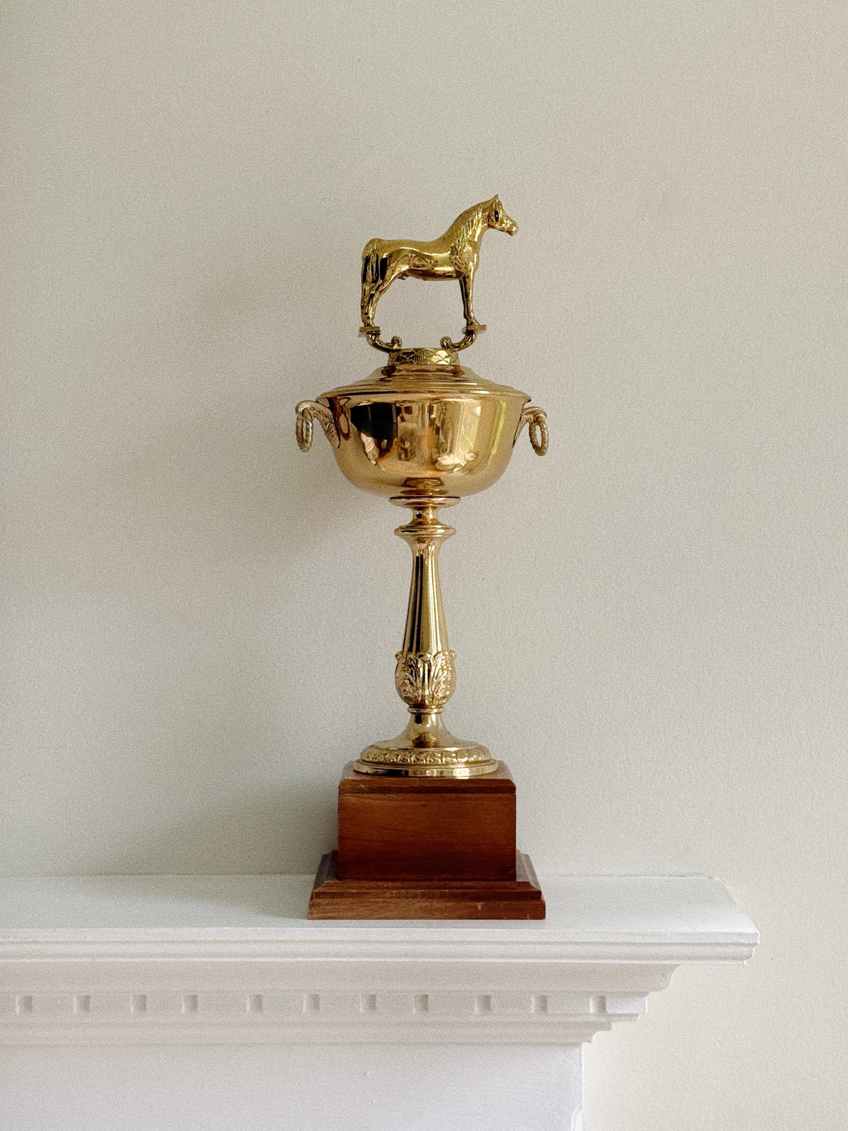 Vintage Equestrian Trophy