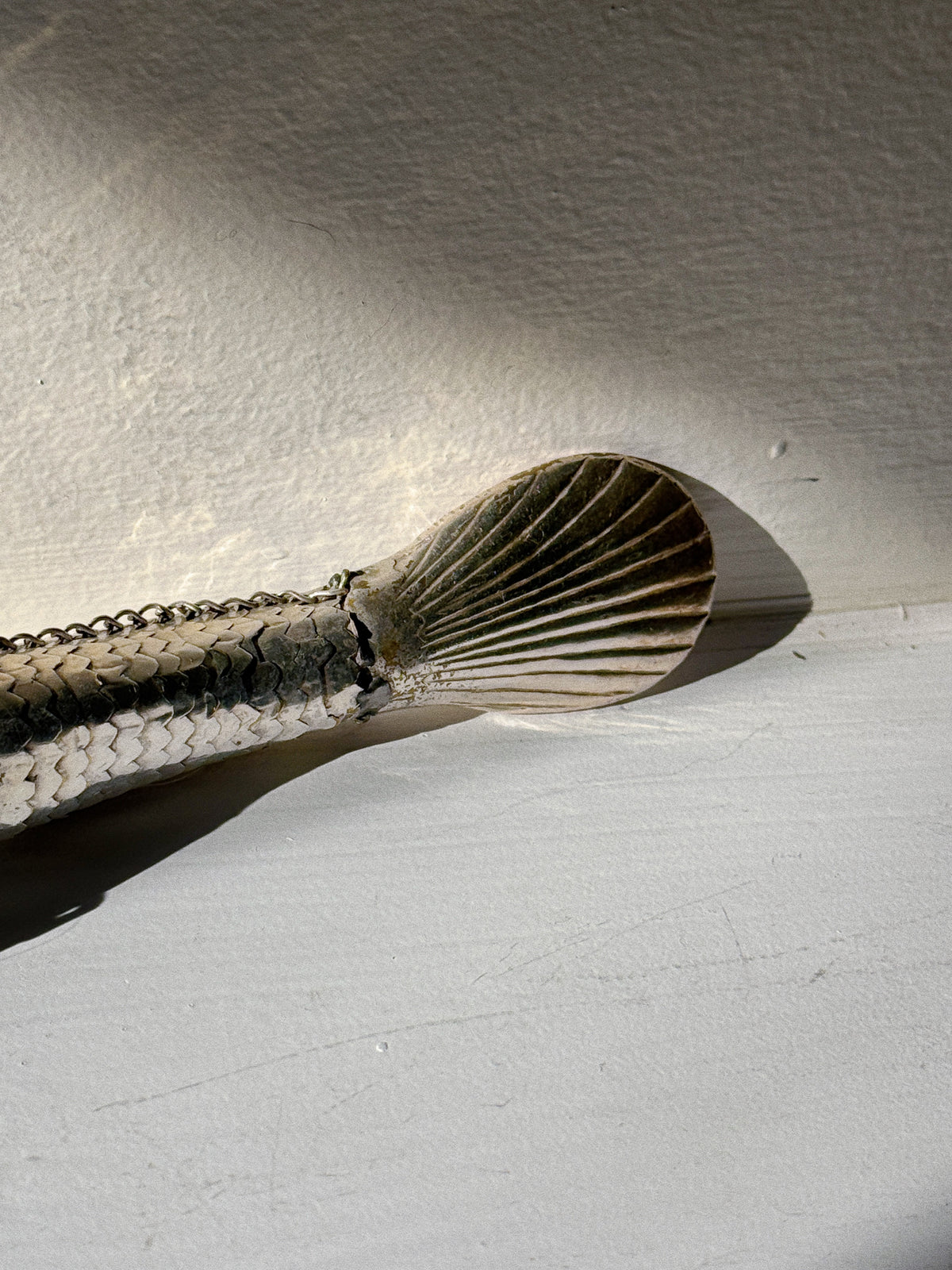 Silver Plated Antique Medina Style Articulated Fish Figurine