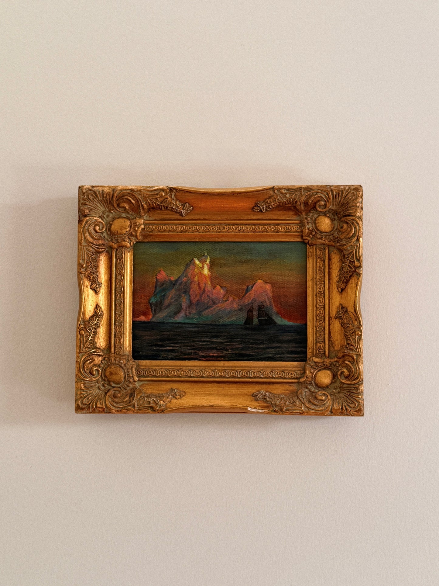 ‘Study of the Iceberg,' 5x7"
