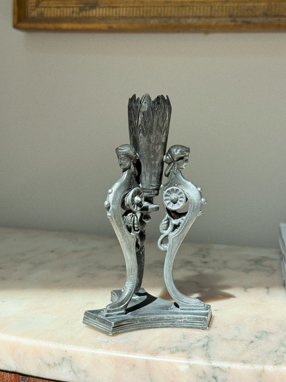 Art Nouveau Candlestick Holder c. 1845