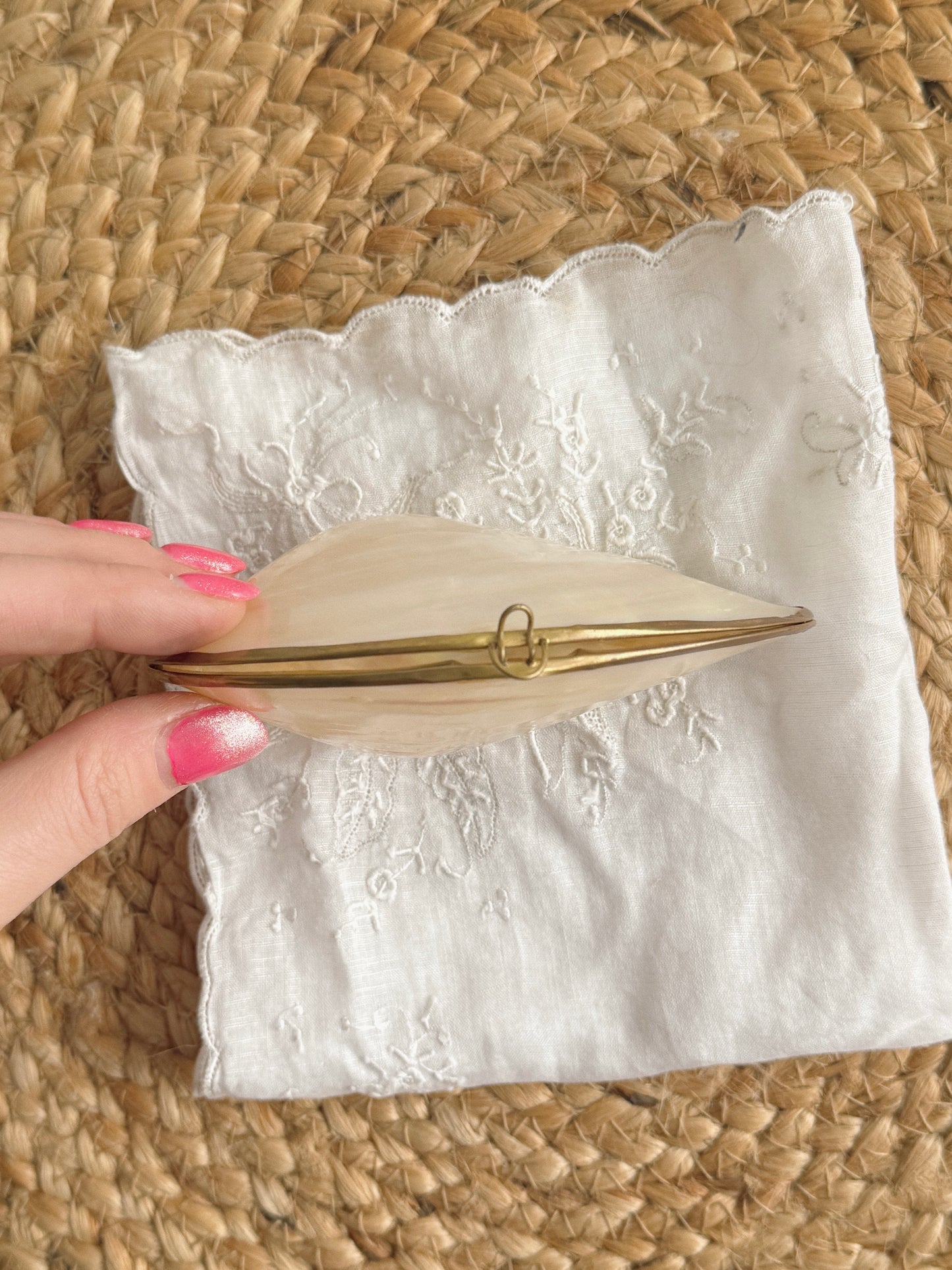 4” Mother of Pearl Pill Box