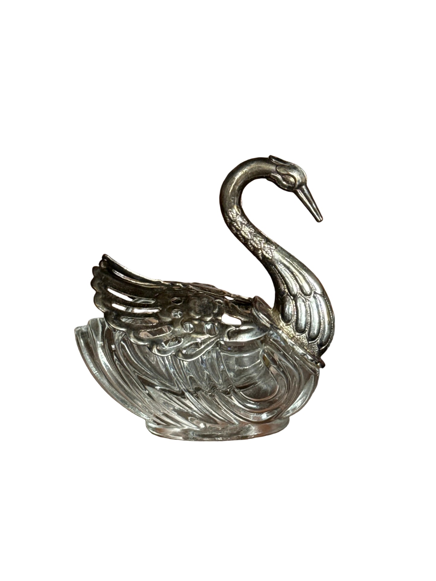 Crane Salt Cellar