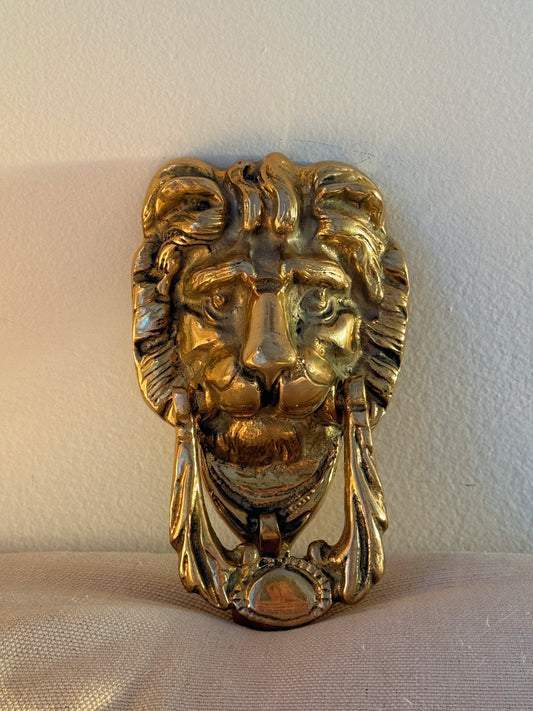 Vintage Lion Head Door
Knocker