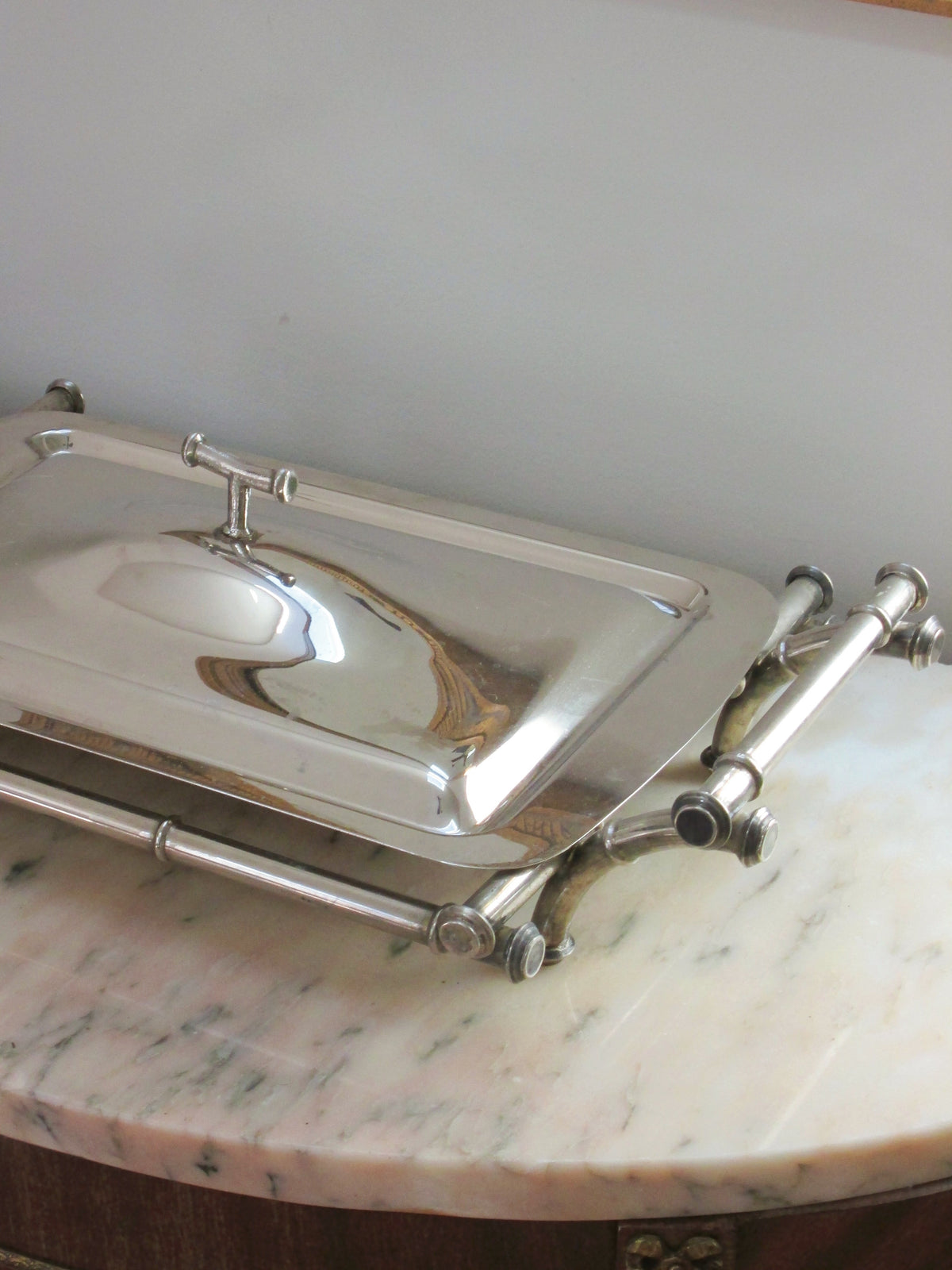 Silver Bamboo Detail Server