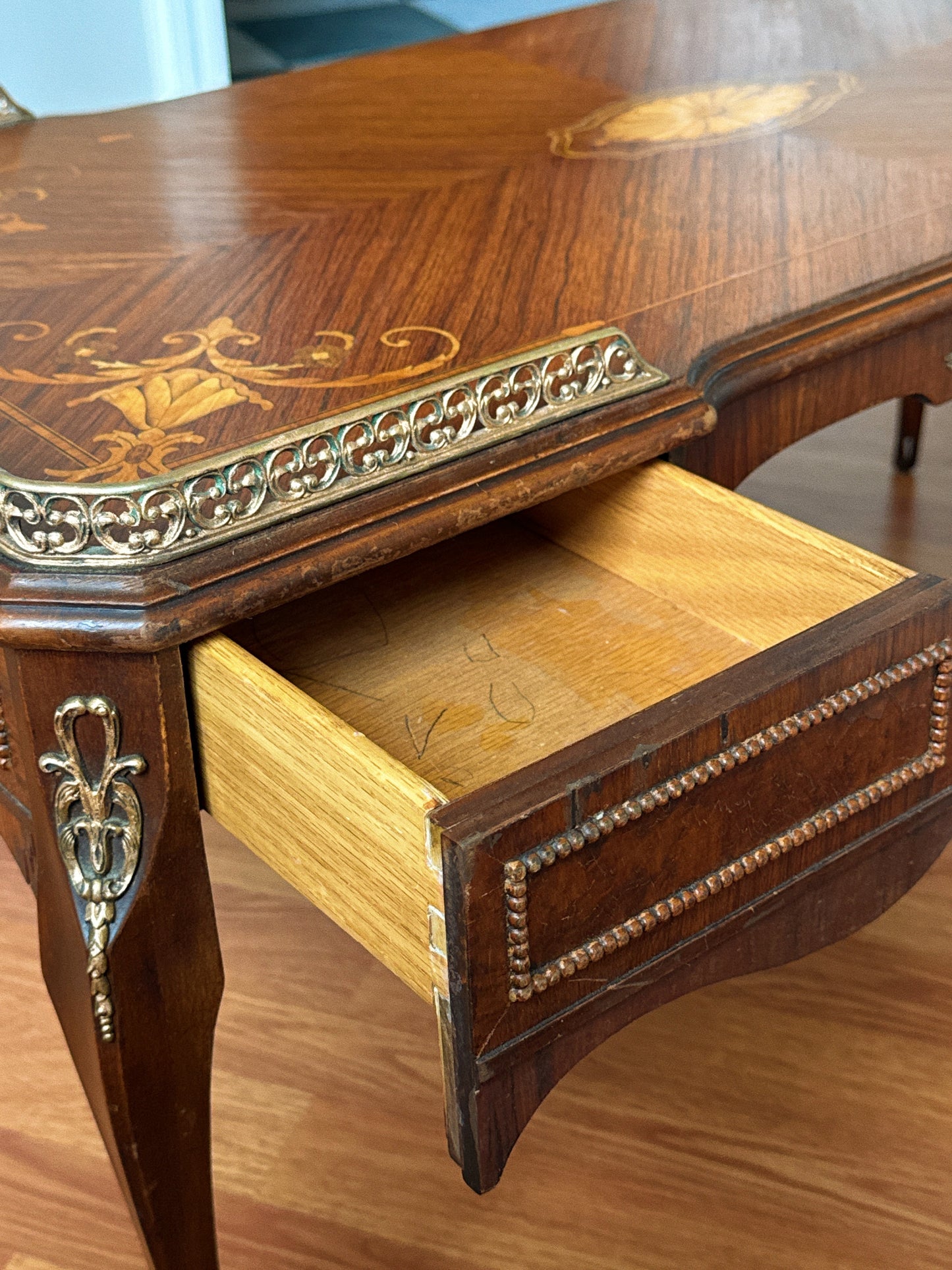 Antique French Louis XVI Style Coffee Table