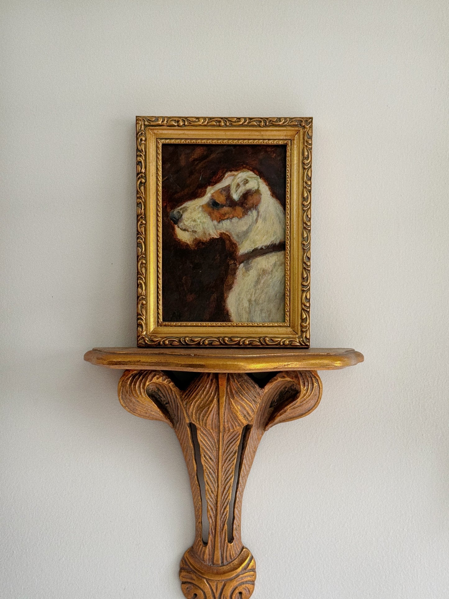 ‘Study of Patience,’ 5”x7”, Framed