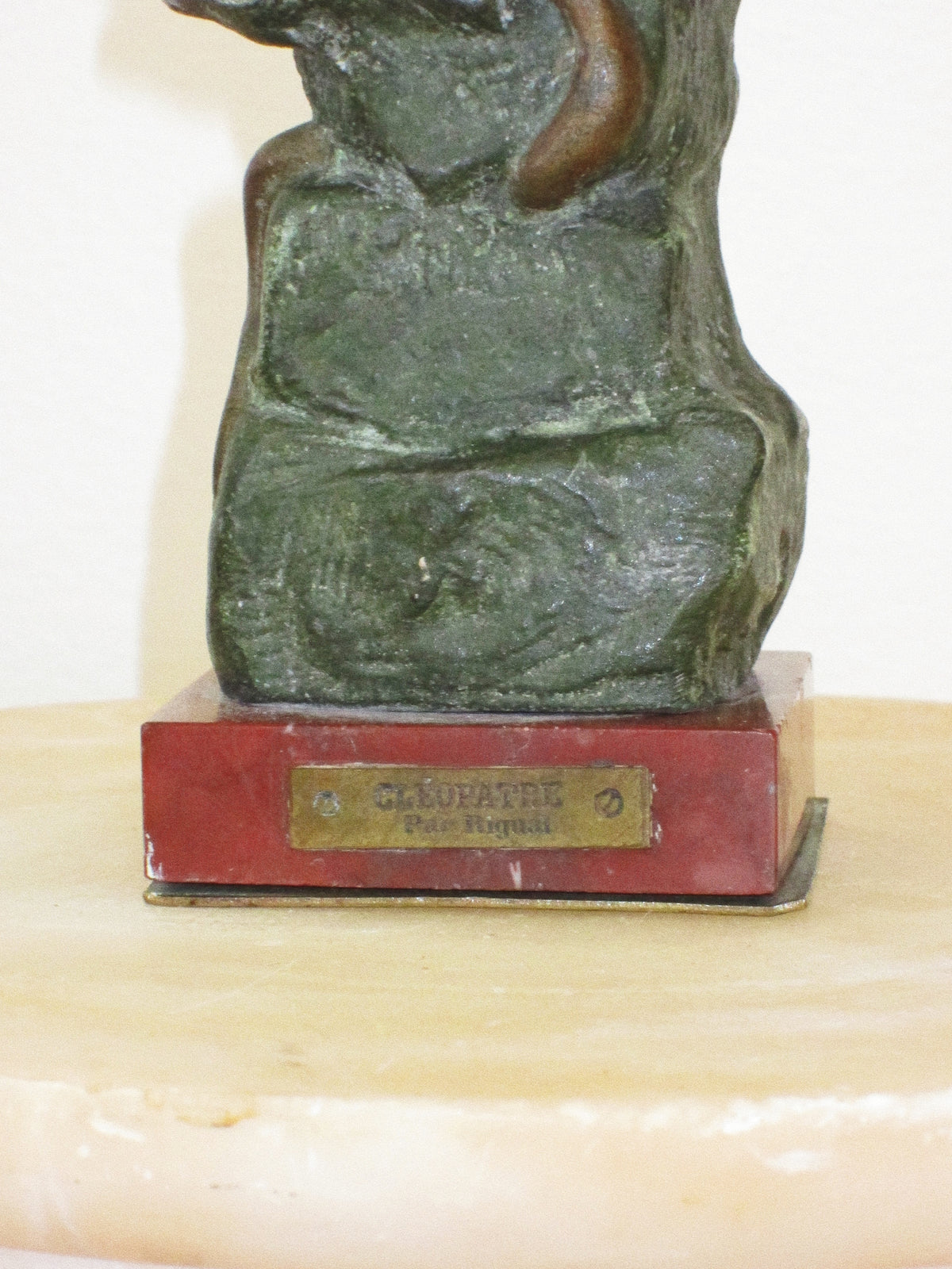 Antique Art Nouveau Cleopatra Bust