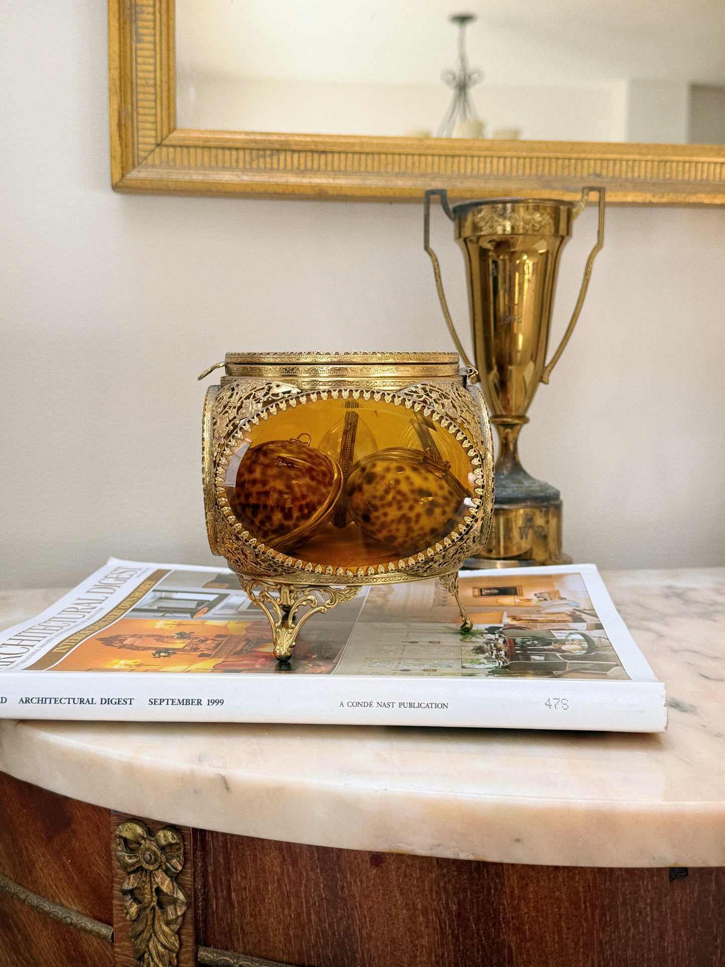 Antique Jewelry Casket