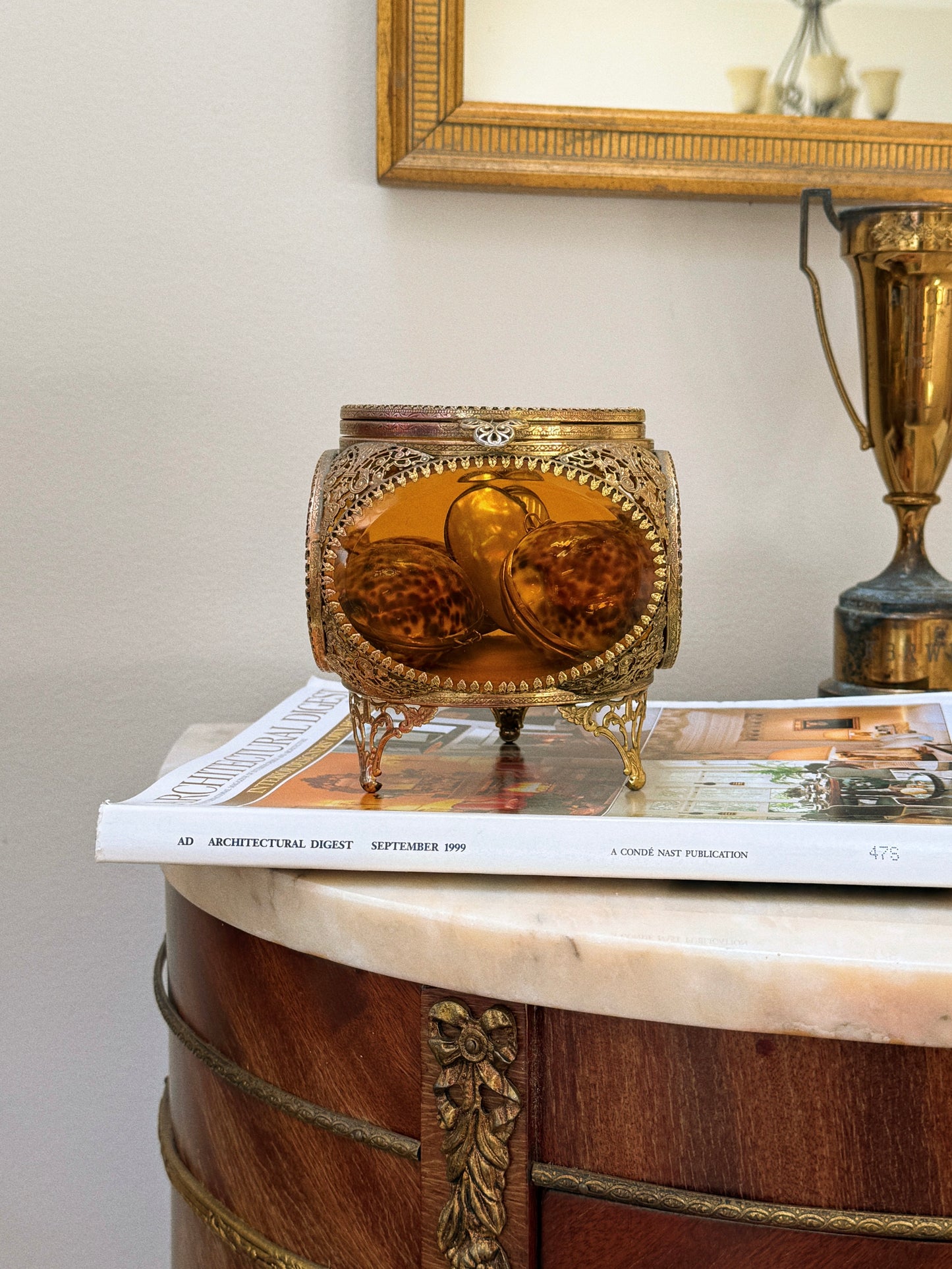 Antique Jewelry Casket