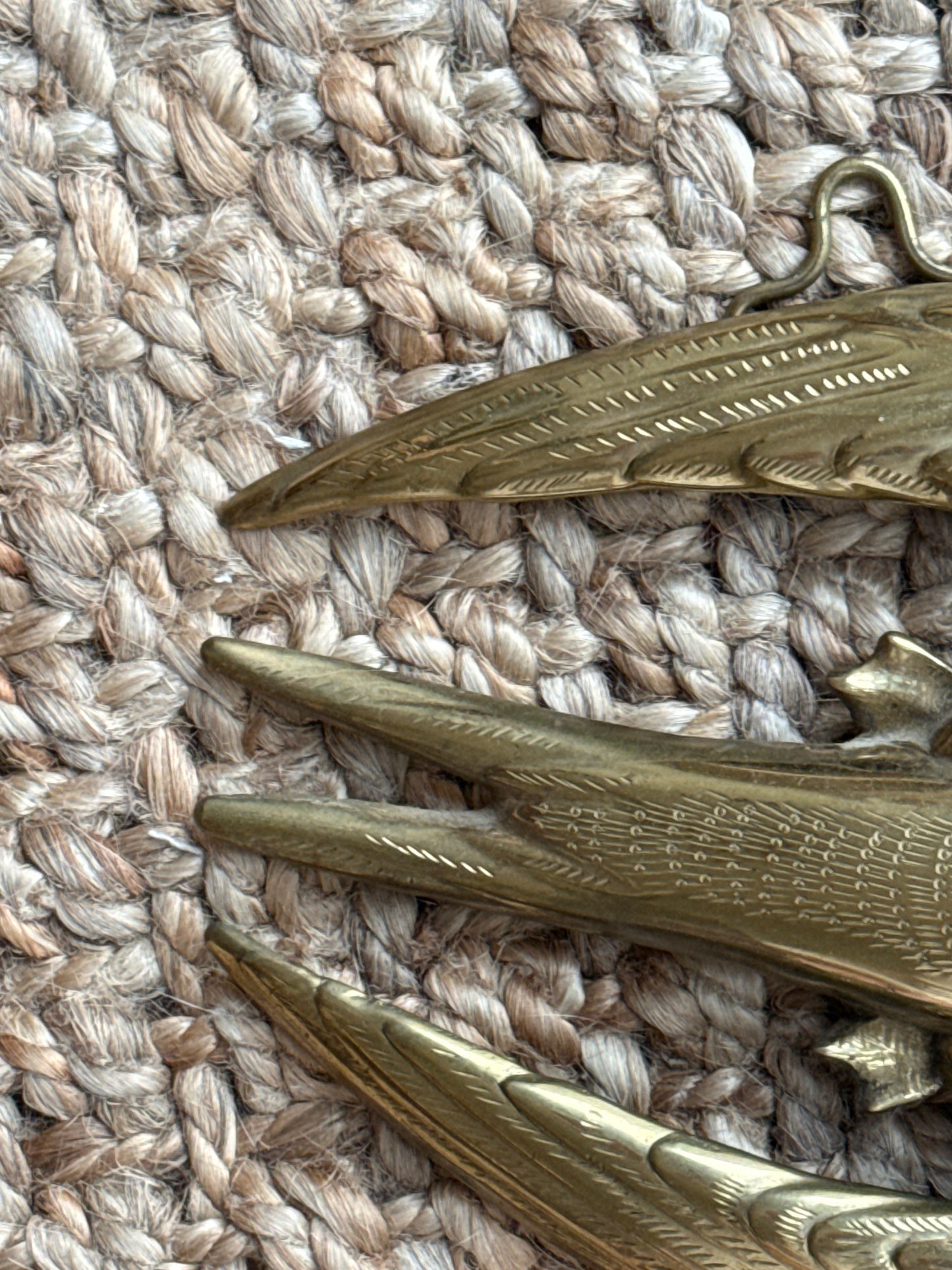Brass Wall Hanging Sea Birds