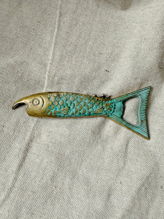 Brass Sardine Bottle Opener