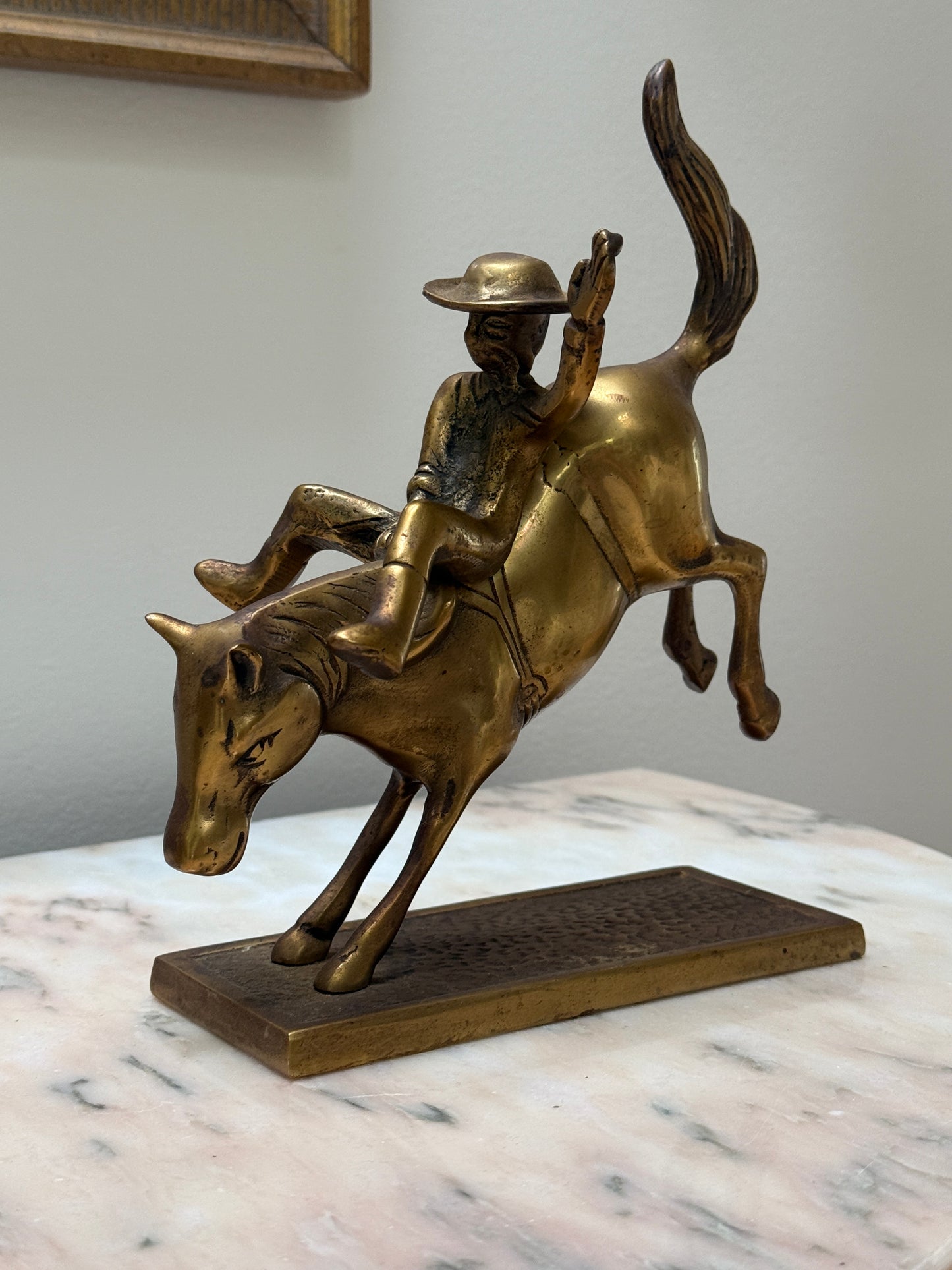 Brass Bronc Rider
