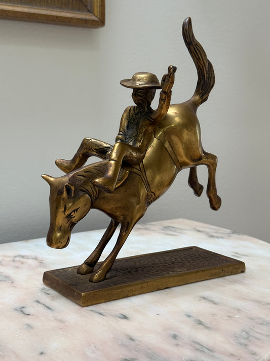 Brass Bronc Rider