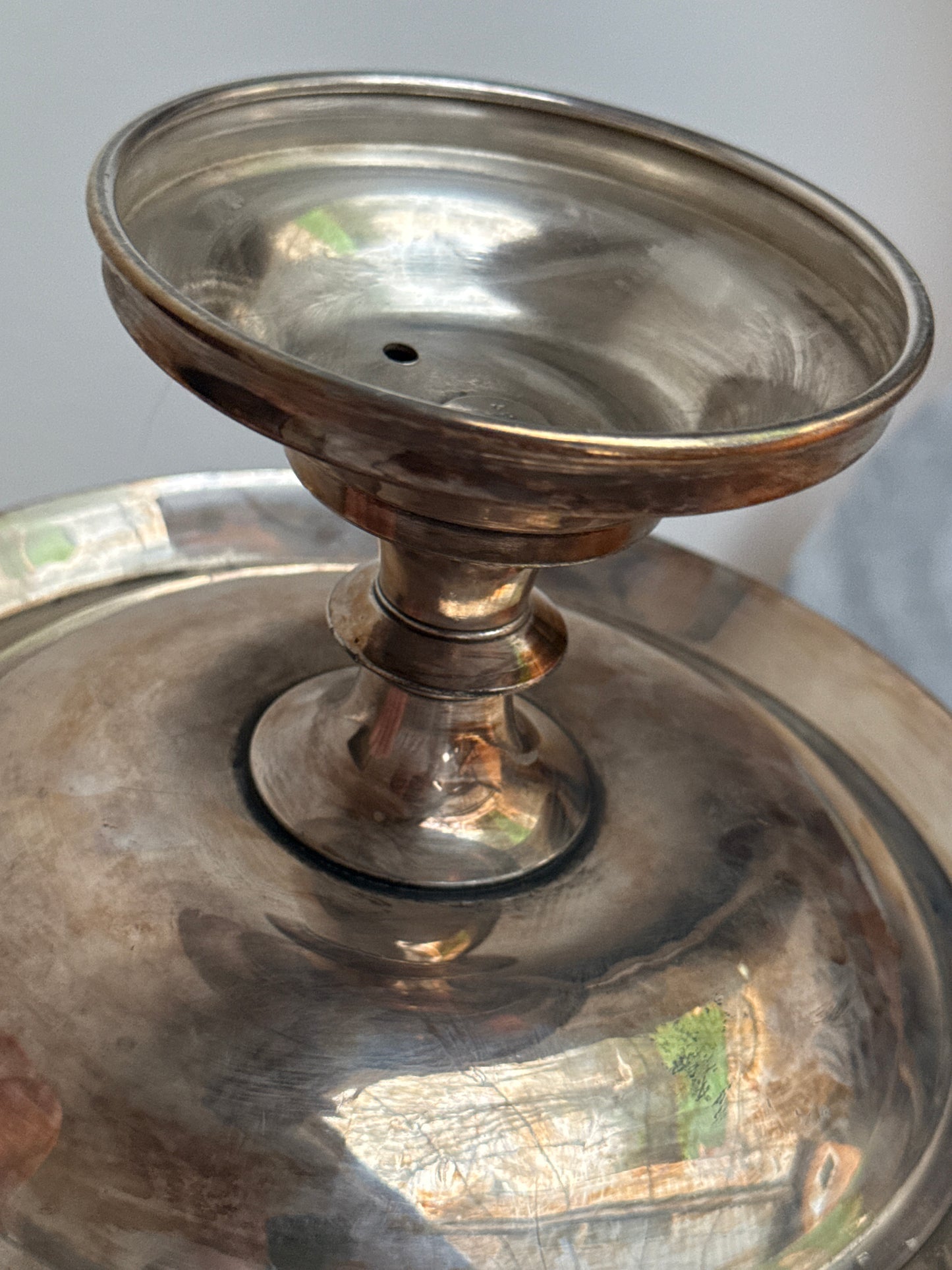 Pedestal Silver Bowl, 1887