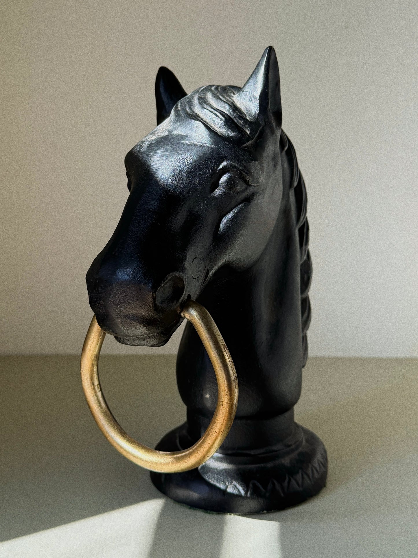 Cast Iron Horse Head
