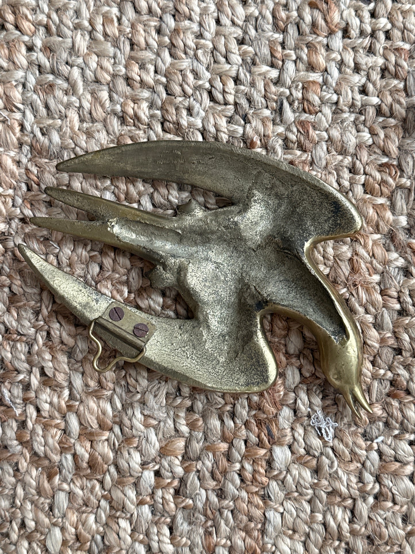 Brass Wall Hanging Sea Birds