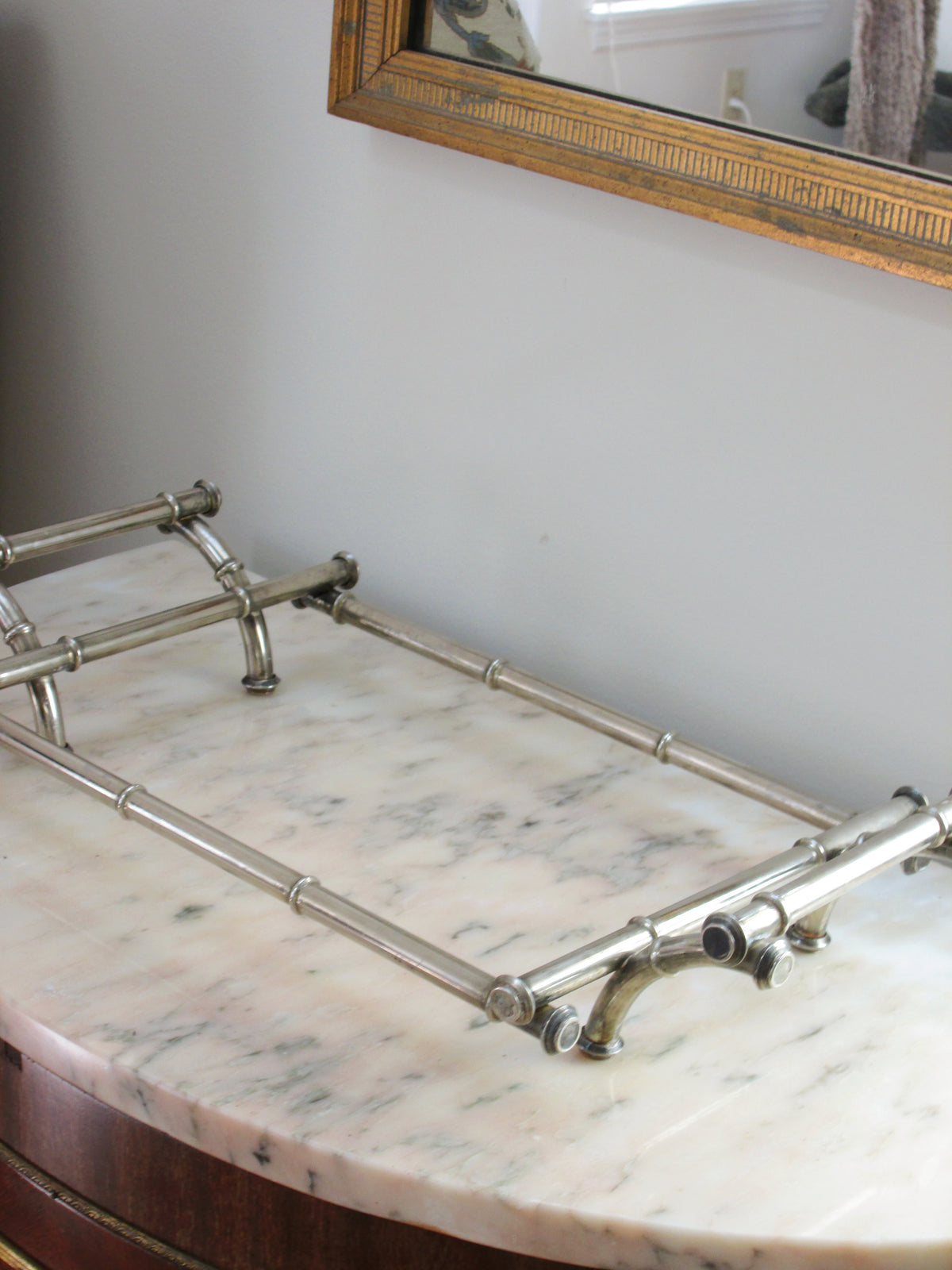 Silver Bamboo Detail Server