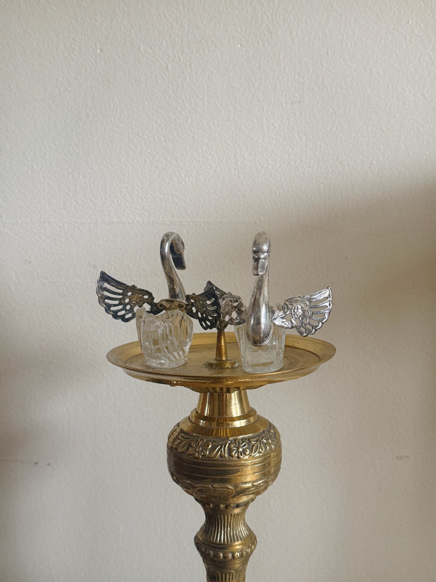 Vintage Swan Salt Cellars