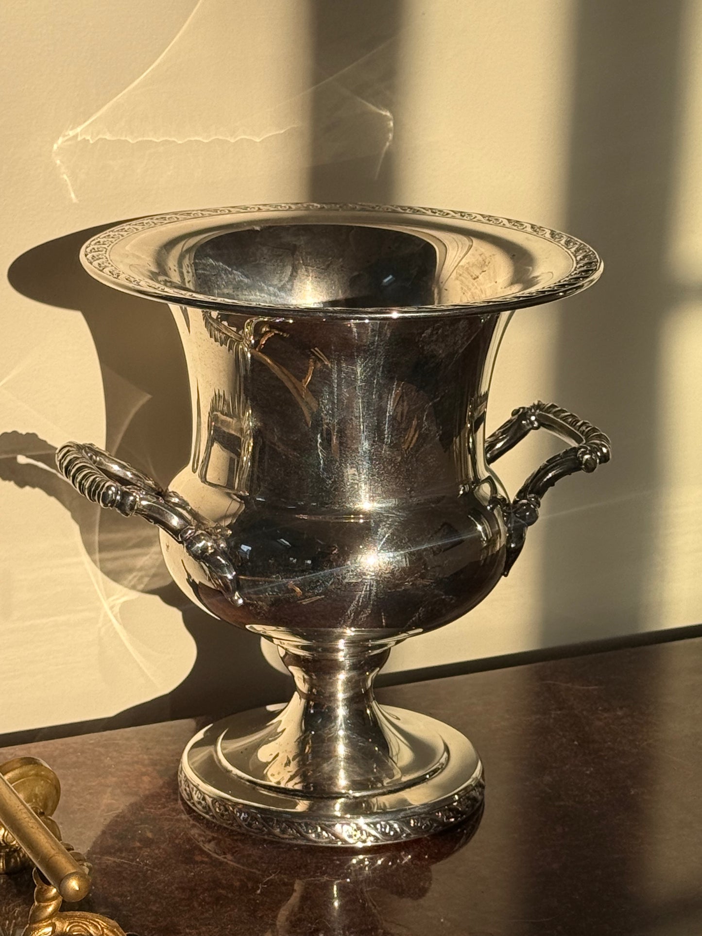 Silver Trophy Style Champagne Bucket