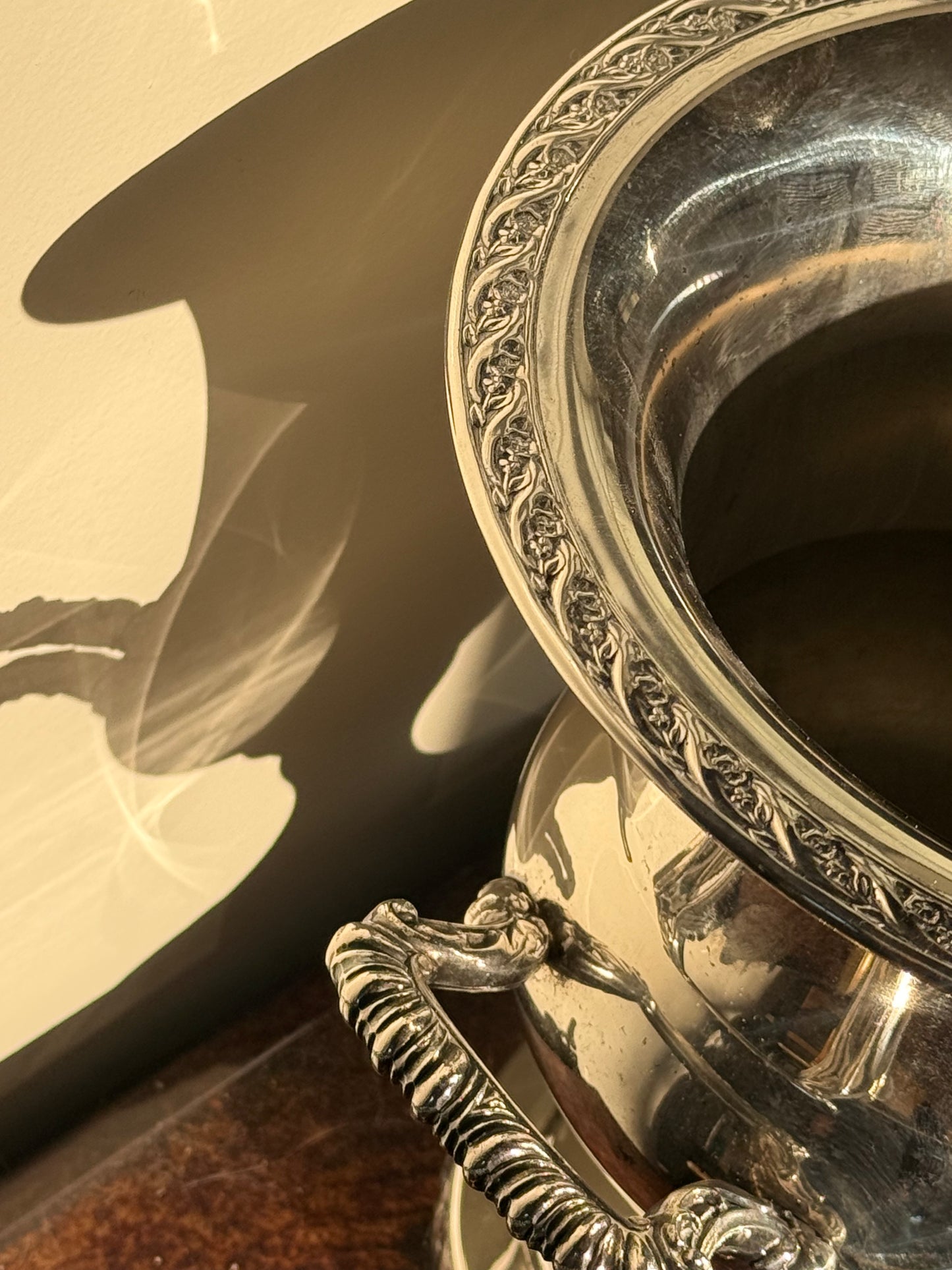 Silver Trophy Style Champagne Bucket